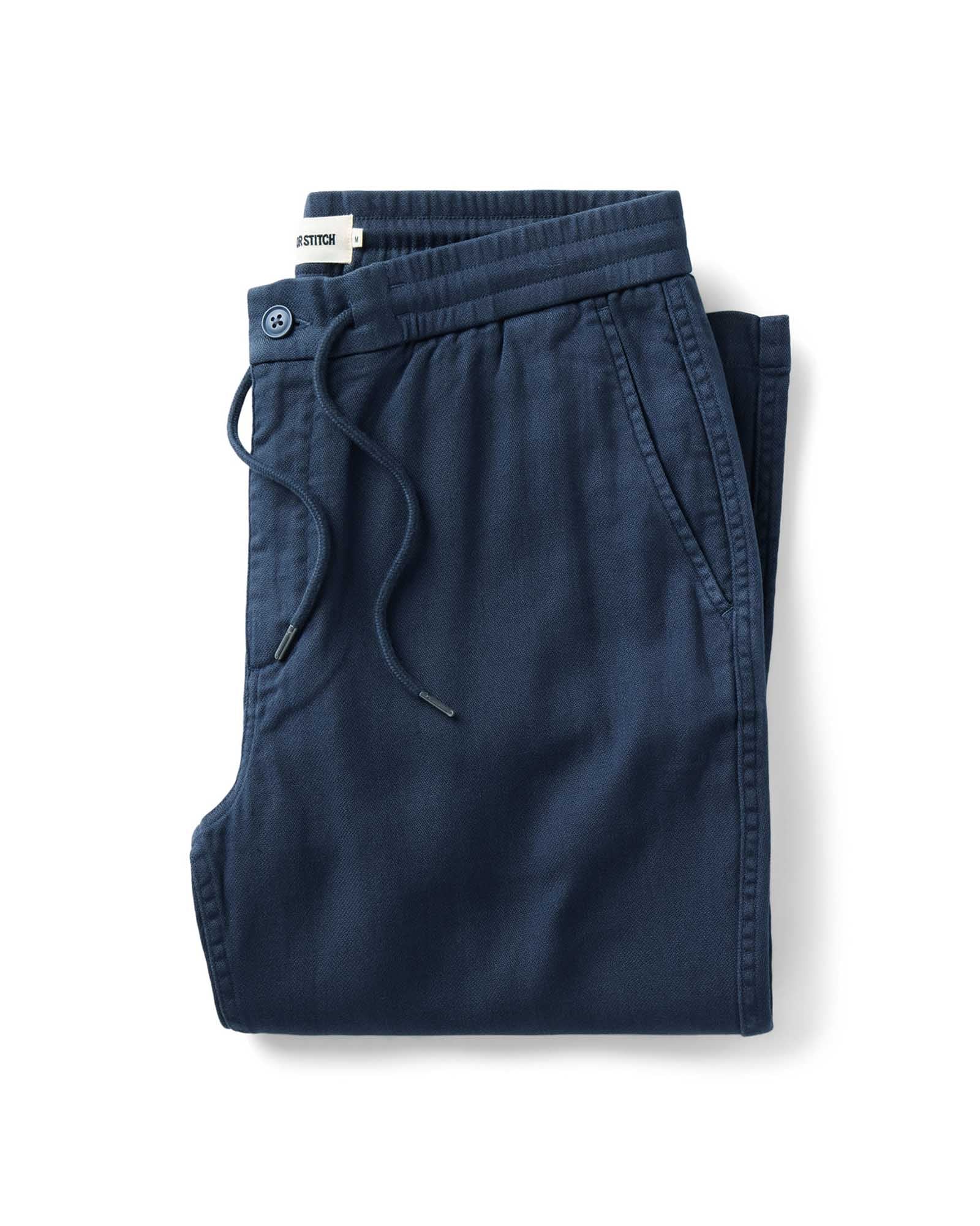 The Roamer Pant in Navy Broken Twill